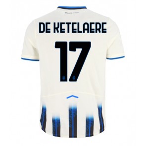 Atalanta Charles De Ketelaere #17 Venkovní Dres 2025-26 Krátký Rukáv